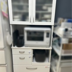 キッチンボード(コパン T 80KB WH)食器棚