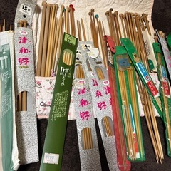 編み針　大量
