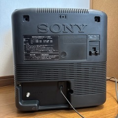 【取引完了】 ジャンク品 ソニー 14型テレビデオ トリニトロンの画像