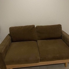 moss コーデュロイソファの画像