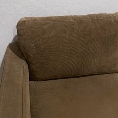 moss コーデュロイソファの画像