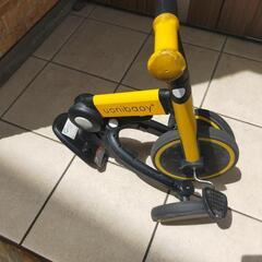 子供用自転車　子供用三輪車　折り畳み可能の画像