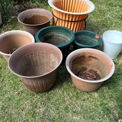 ８個セット、プランター、鉢植え、家庭菜園