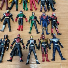 仮面ライダー　ソフビセットの画像