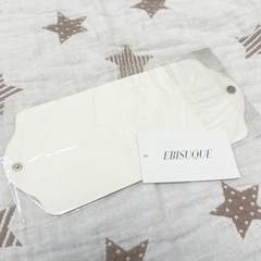 大人用 マスクケース 白 EBISUQUE シンプル 衛生的 の画像