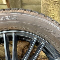 再値下：N-BOX スタッドレス 4本 ブリザック VRX2 2021年製 155/65R14の画像