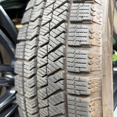 再値下：N-BOX スタッドレス 4本 ブリザック VRX2 2021年製 155/65R14の画像