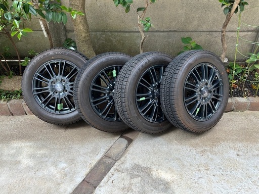 再値下：N-BOX スタッドレス 4本 ブリザック VRX2 2021年製 155/65R14