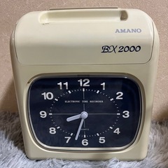 アマノタイムレコーダー　BX2000