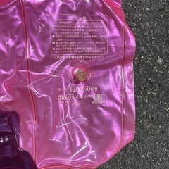 長方形の浮輪　の画像