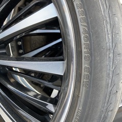 225/40R19夏タイヤと19インチ8Jオフセット48
