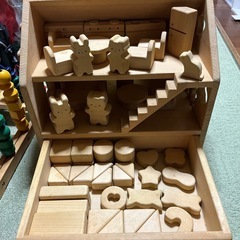 京都高島屋で購入　高級積み木　