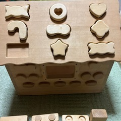 京都高島屋で購入　高級積み木　の画像