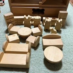京都高島屋で購入　高級積み木　の画像