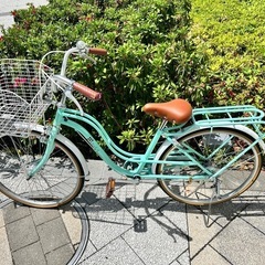 自転車　女の子　24インチ　LEDライト