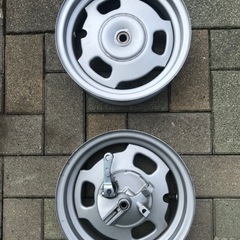 ホンダ　ズーマー　キャブ車　純正前後ホイールの画像