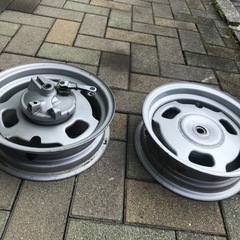 ホンダ　ズーマー　キャブ車　純正前後ホイールの画像