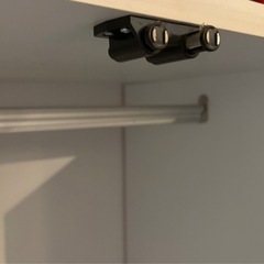 ワードローブ　クローゼット　衣類収納　姿見付き　の画像