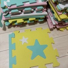 星のパズルマット大の画像
