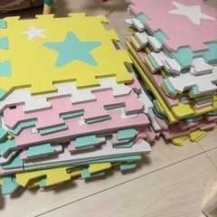 星のパズルマット大