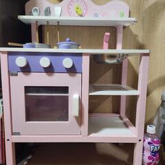 子どもおままごとキッチンの画像