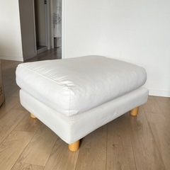 無印良品　オットマンの画像