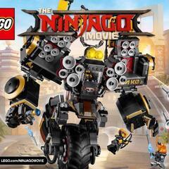 凸説明書凸【新品未開封】廃盤 レゴ70632 ニンジャゴームービー コールのクラッシャーメカ 説明書+ステッカー ★レアの画像
