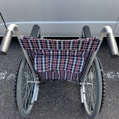 車椅子【日進医療器】中古美品の画像