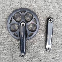 スポーツ自転車用交換部品 クランクセットターニー