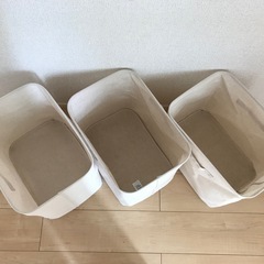 無印良品　収納3つの画像