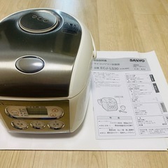 炊飯器 3合炊き SANYO ECJ-LS30 美品！
