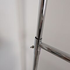【譲ります】ハンガーラック　縦2段　金属製の画像