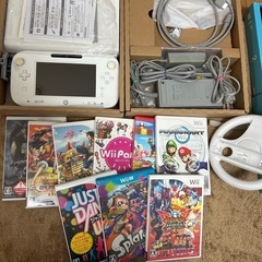 Wii、wiiu、ソフト他付属品一式
