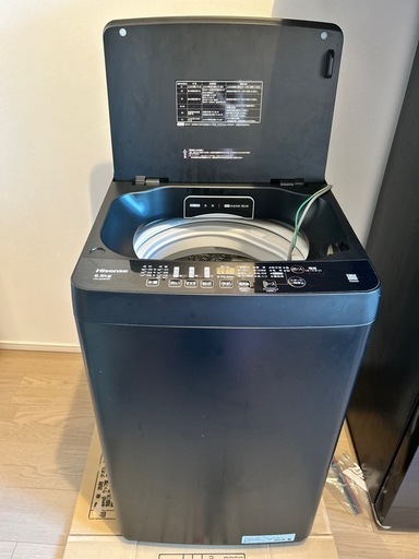 【2022年製】洗濯機Hisense 5.5kg(HW-G55E2K)