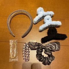 ヘアアクセサリー、ブレスレットセット