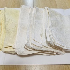 古タオル　まとめて17枚の画像