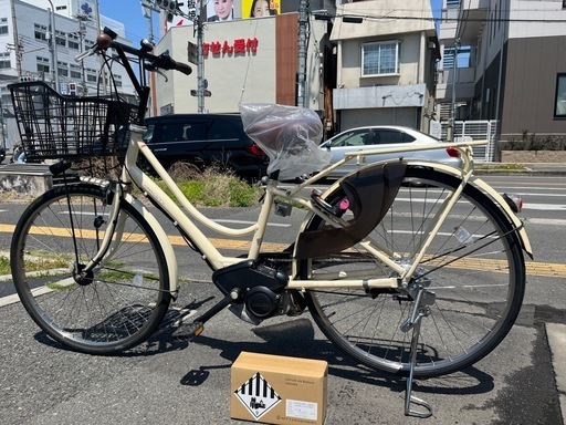 中古YAMAHA電動アシスト自転車　8.9Ah新品バッテリー