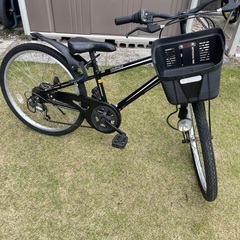 自転車　24インチ　6段ギア