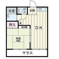 🌈😳敷金0・礼金0・仲介手数料0😳🌈バストイレ別🎶2人入居可✨賃...