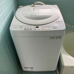 中古洗濯機　シャープ　ES-G60UC