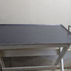 ネット専用品　大きな鉄板　厚み４.５ミリ　バーベキュー　大量調理に最適　持ち手付き　ＢＢＱ　学園文化祭りの画像