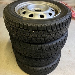 タイヤ　14インチ　ダンロップ