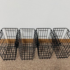 網かご ワイヤーバスケット 4個