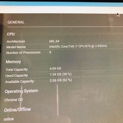 i7デスクジャンク扱いの画像
