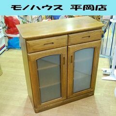 浜本工芸 キャビネット 幅72×奥32×高80cm 引き出し収納...