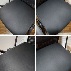 ニトリ ハイバックオフィスチェア ワークチェア インバネスU メッシュ OC113 BKの画像