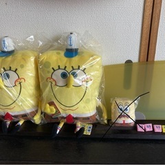 スポンジボム　の人形の画像