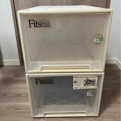カラーボックス2個