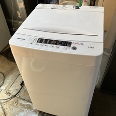 I2505-101 ハイセンス 全自動電気洗濯機 HW-K45E...