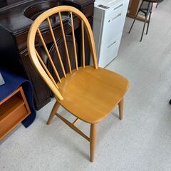 店頭引渡し 中古 飛騨産業 チェア 木製 家具 イス Aの画像